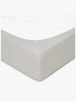 BabyMatex Premium Frotté Stræklagen til Juniorseng 70 x 140 cm, Lysegrå