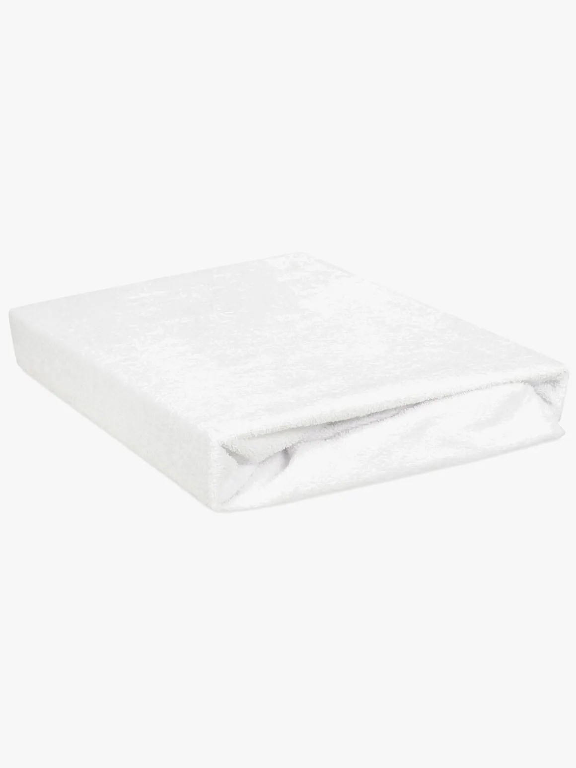 BabyMatex Premium Frotté Stræklagen til Juniorseng 70 x 140 cm, Hvid