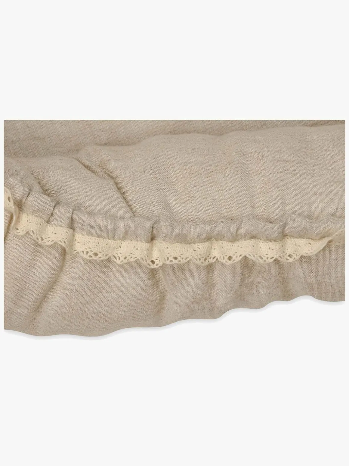 BabyMatex Prestige Babynest Hør 55 x 80 cm, Beige