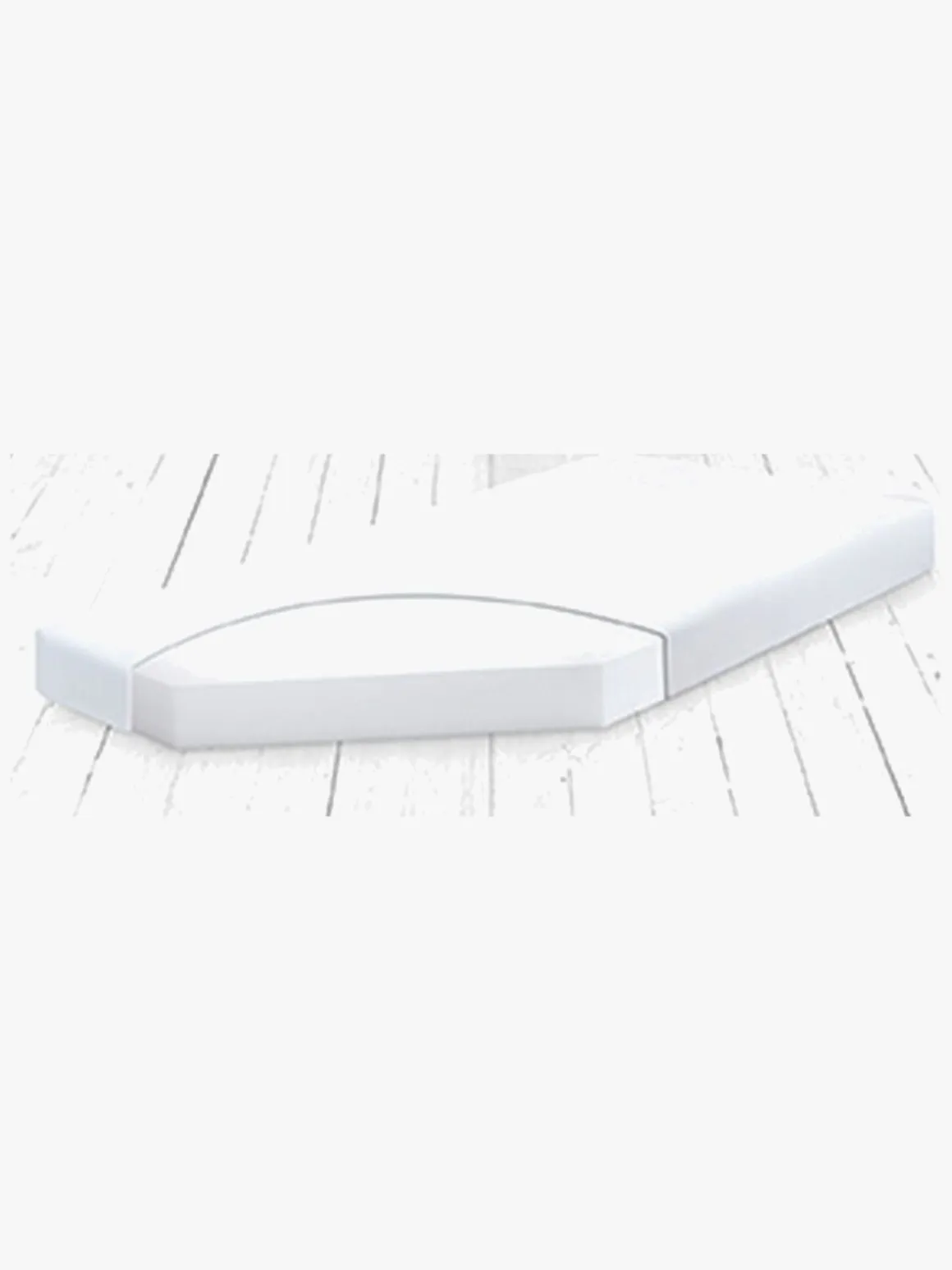 BabyMatex Softi Simpli Barnevognsmadras i skum 40 x 90 cm