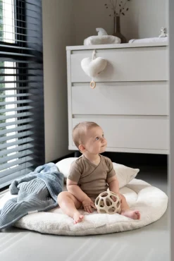 Baby's Only Baby Crib Tæppe Teddy Grace, Nordic Blue