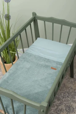 Baby's Only Baby Crib Tæppe Teddy Sense, Sea Green