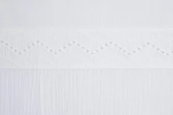 Baby's Only CALM Stræklagen med Broderi 60x120, White