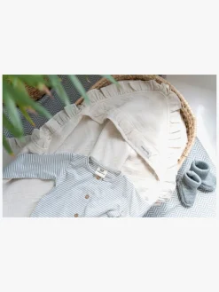 Baby's Only Hooded Baby Tæppe Calm, Warm Linen