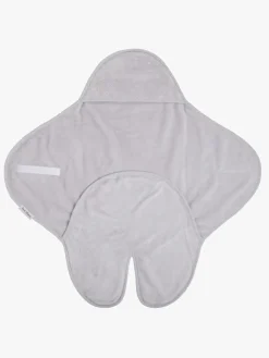 Baby's Only Hooded Baby Tæppe med Fødder Cozy, Dusty Grey