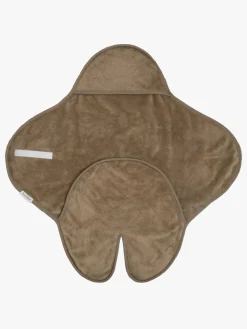 Baby's Only Hooded Baby Tæppe med Fødder Cozy, Clay