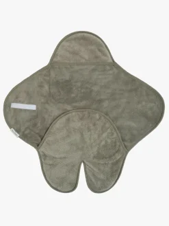 Baby's Only Hooded Baby Tæppe med Fødder Cozy, Urban Green