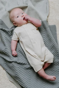 Baby's Only Newborn Tæppe Grace, Nordic Blue
