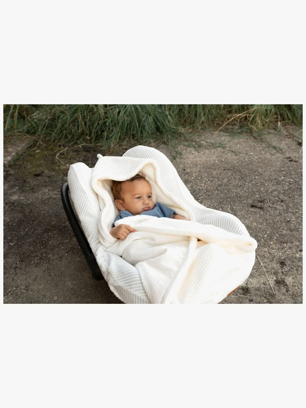 Baby's Only Sense Beskyttelsesbetræk til Autostol, White