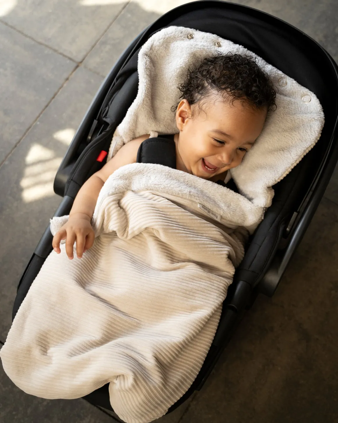 Baby's Only Sense Kørepose til Autostol, Pebble Grey