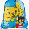 Bamse Verdens Stærkeste Bjørn Gymnastikpose, Blå