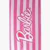 Barbie Badehåndklæde, Lyserød/Hvid