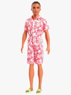 Barbie Ken Fashionista Dukke i Mønstret Overall
