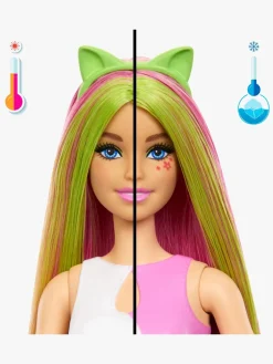 Barbie Pop Reveal Dukke Animal Party Kattekilling