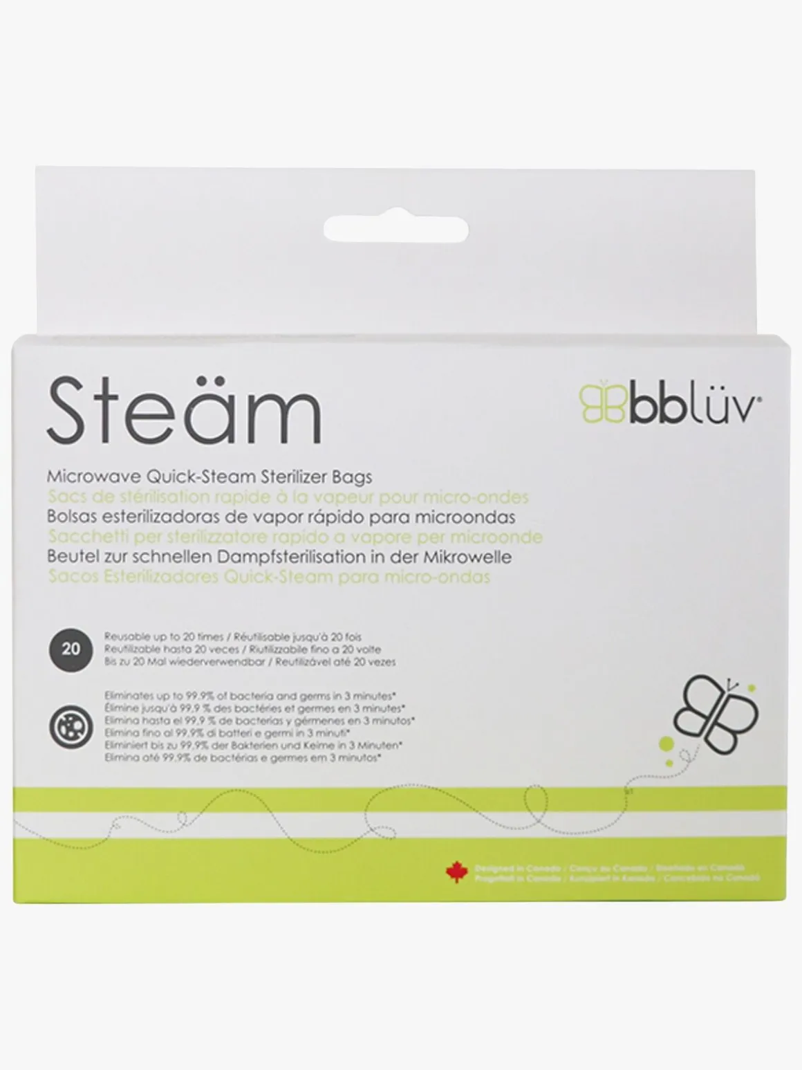 bblüv Steriliseringsposer Genanvendelige
