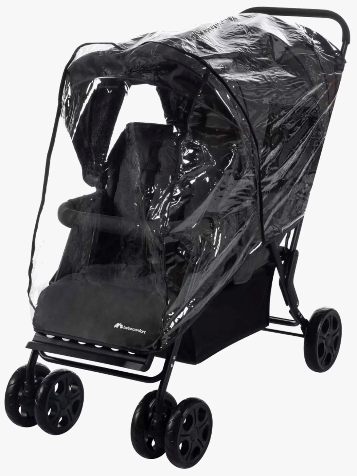 Bebeconfort Teamy Søskendevogn, Mineral Graphite