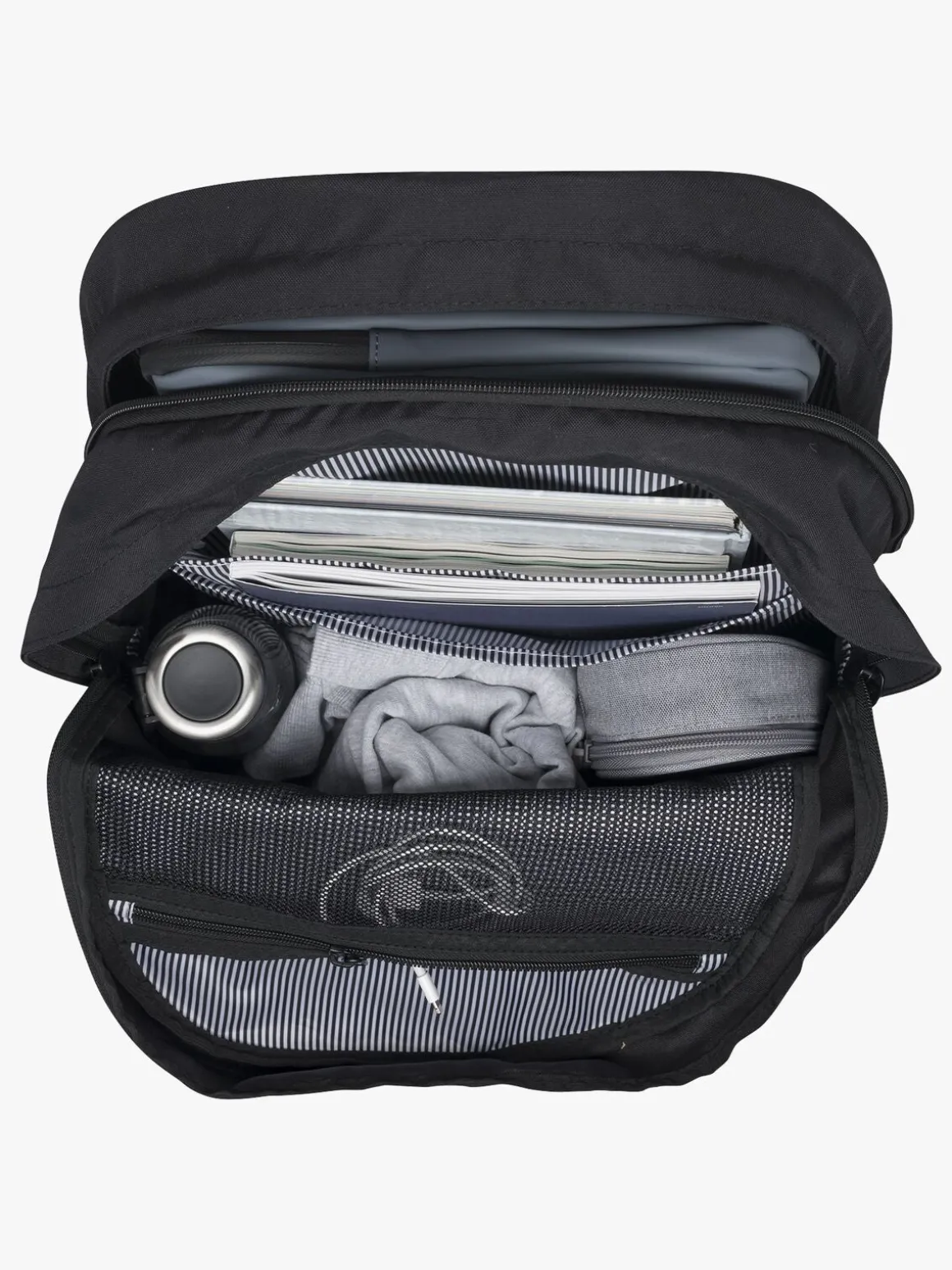 Beckmann City Max Rygsæk 34L, Sort