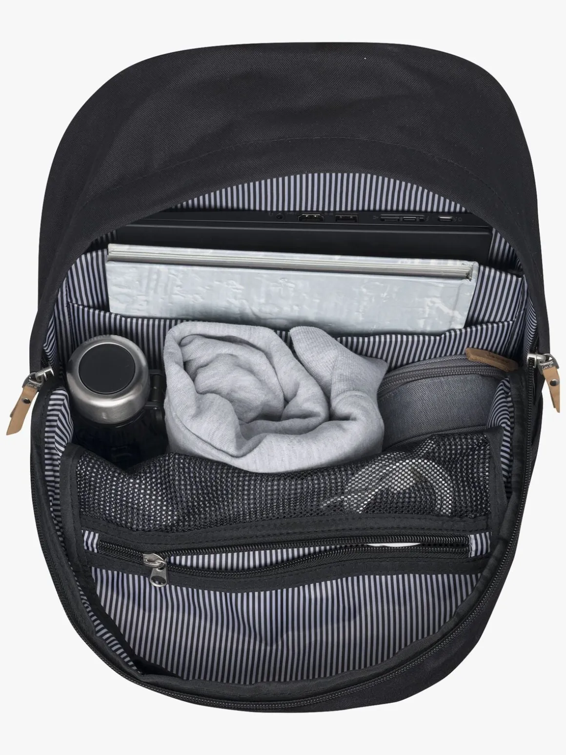 Beckmann City Rygsæk 30L, Dusty Black