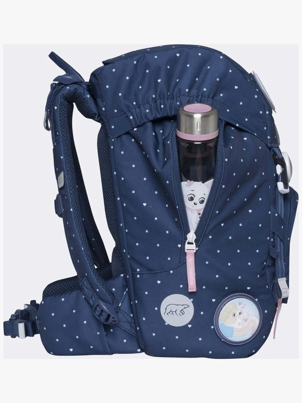 Beckmann Classic Rygsæk 22L, Pet Friends Blue