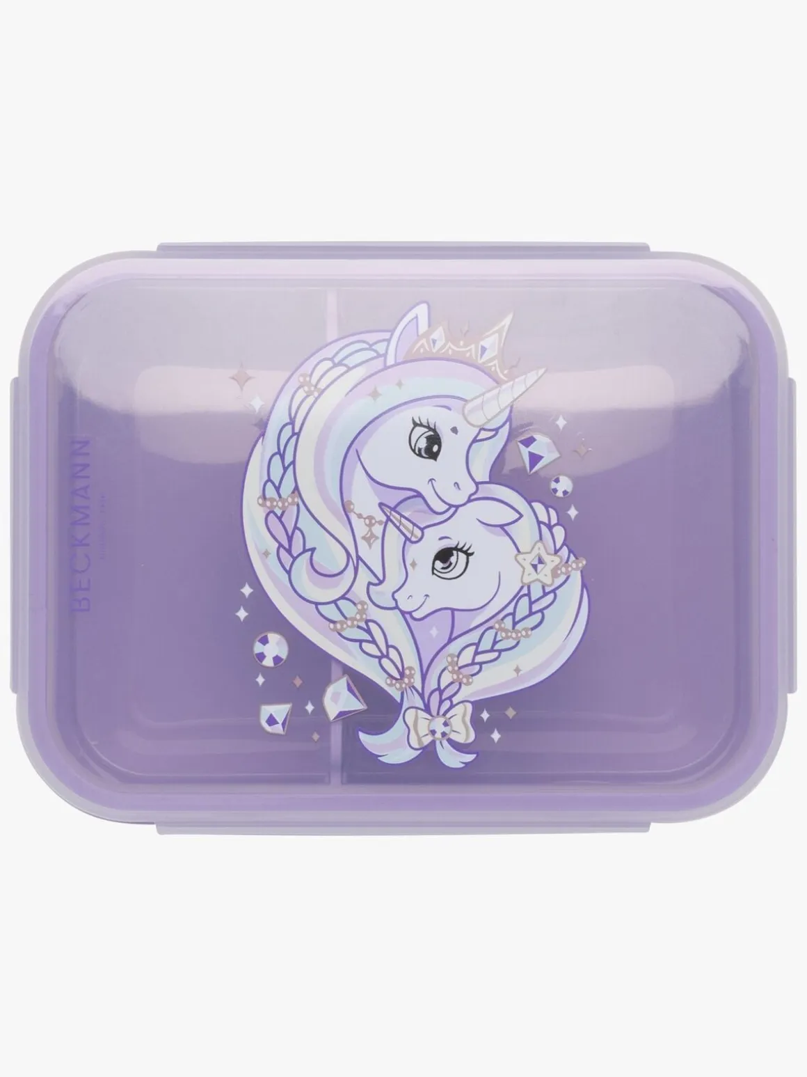 Beckmann Classic Rygsæk 22L inkl. Tilbehør, Unicorn Princess Purple