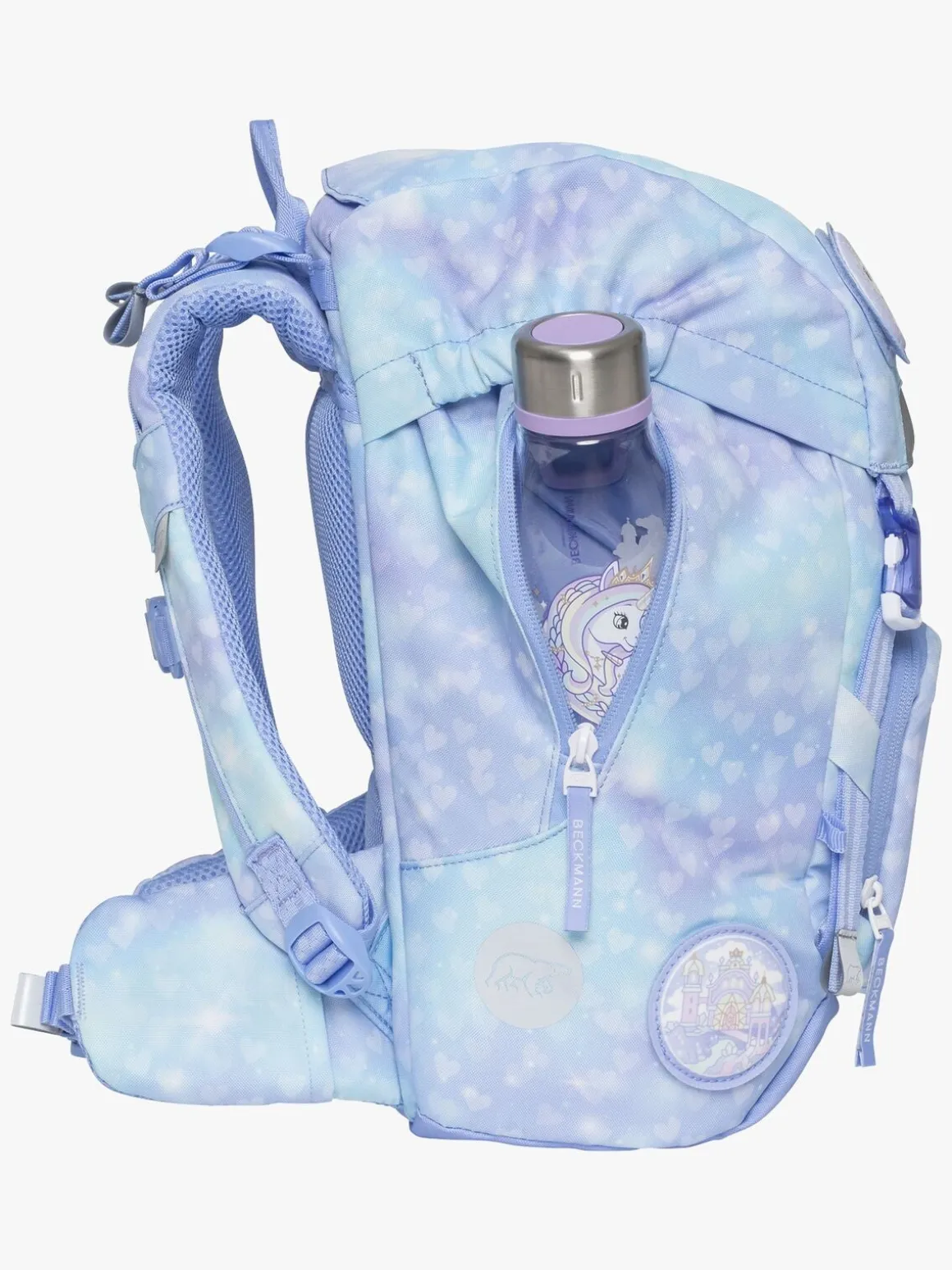 Beckmann Classic Rygsæk 22L, Unicorn Princess Ice Blue