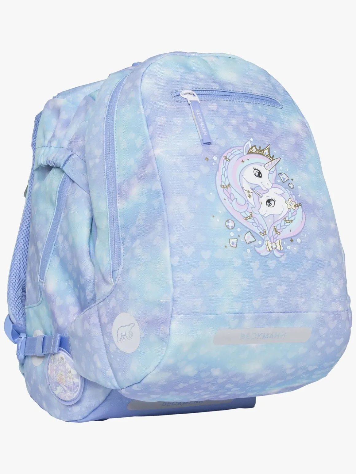 Beckmann Classic Rygsæk 22L, Unicorn Princess Ice Blue