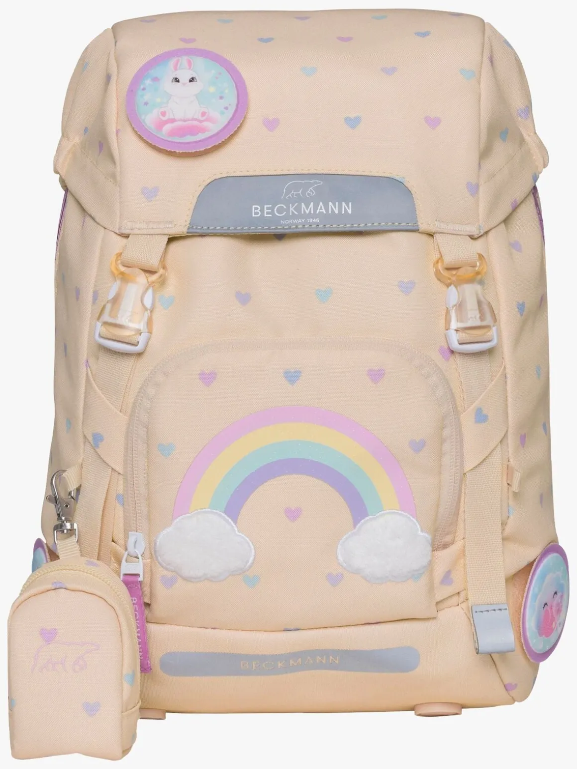 Beckmann Classic Taskesæt 22L inkl. Flaske, Yellow Heart