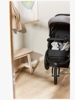 Beemoo Activity Go Aktivitetsklapvogn, Black/Dark Grey