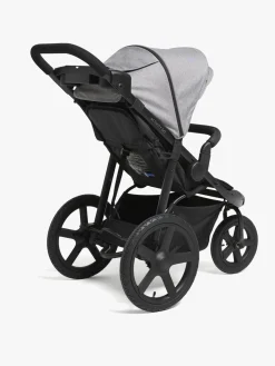 Beemoo Activity Go Aktivitetsklapvogn, Black/Dark Grey