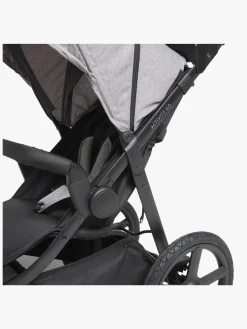 Beemoo Activity Go Aktivitetsklapvogn, Black/Dark Grey