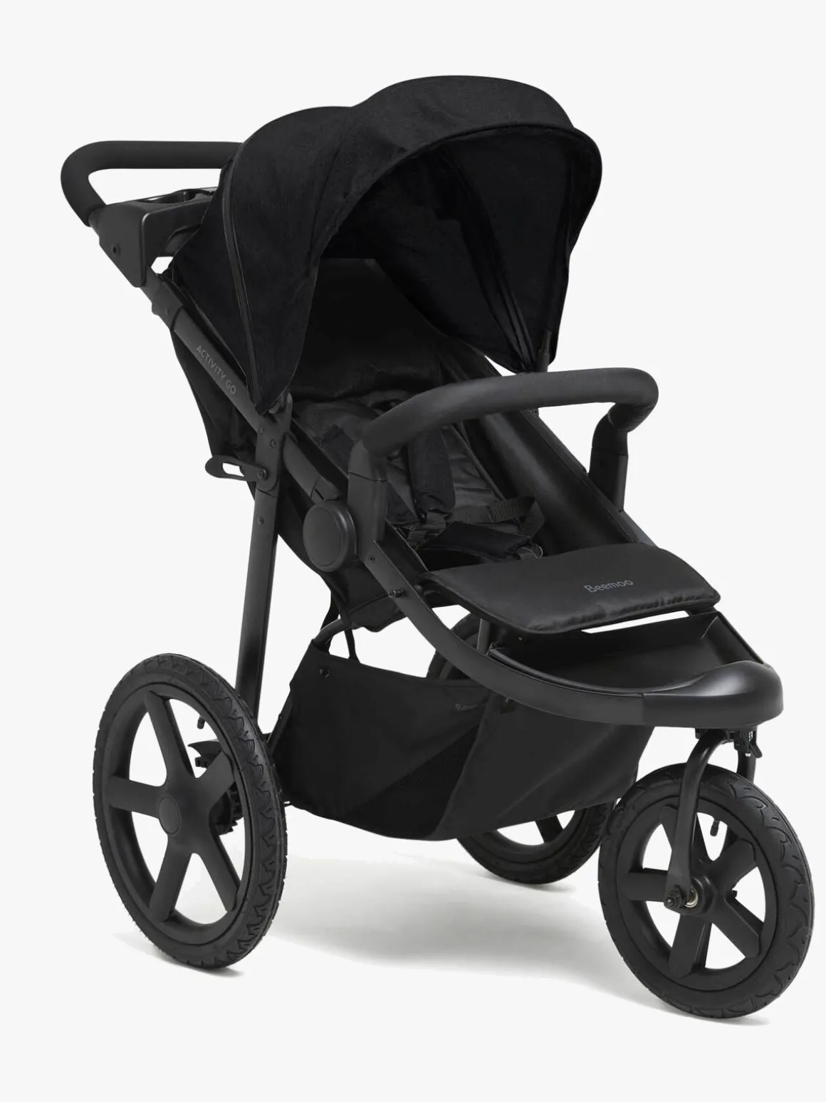 Beemoo Activity Go Aktivitetsklapvogn, Black