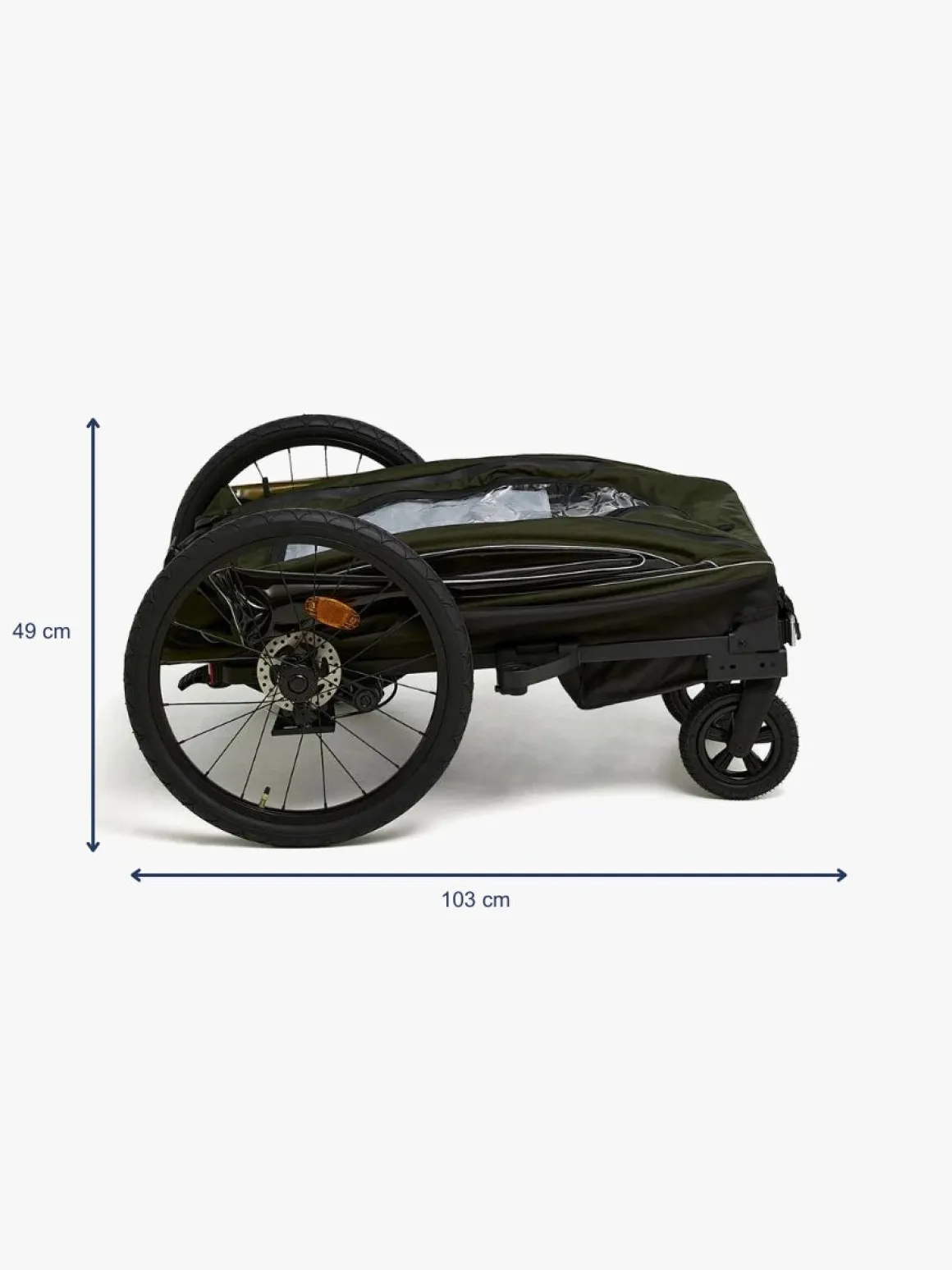 Beemoo Activity Sport Cykelanhænger, Green
