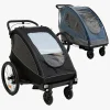 Beemoo Activity Sport Cykelanhænger inkl. Regnslag, Black