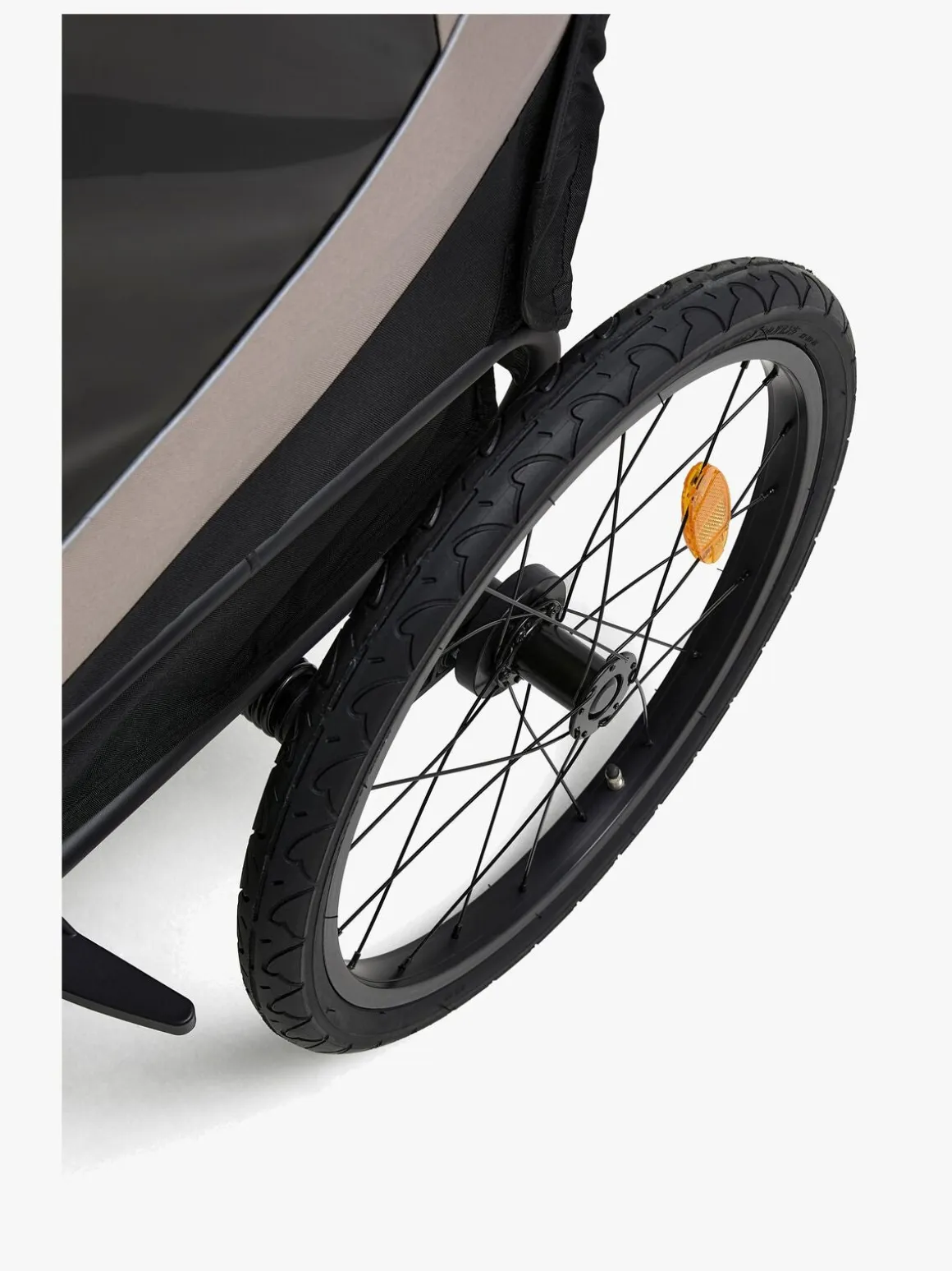 Beemoo Activity Sport Lite Cykelanhænger, Beige