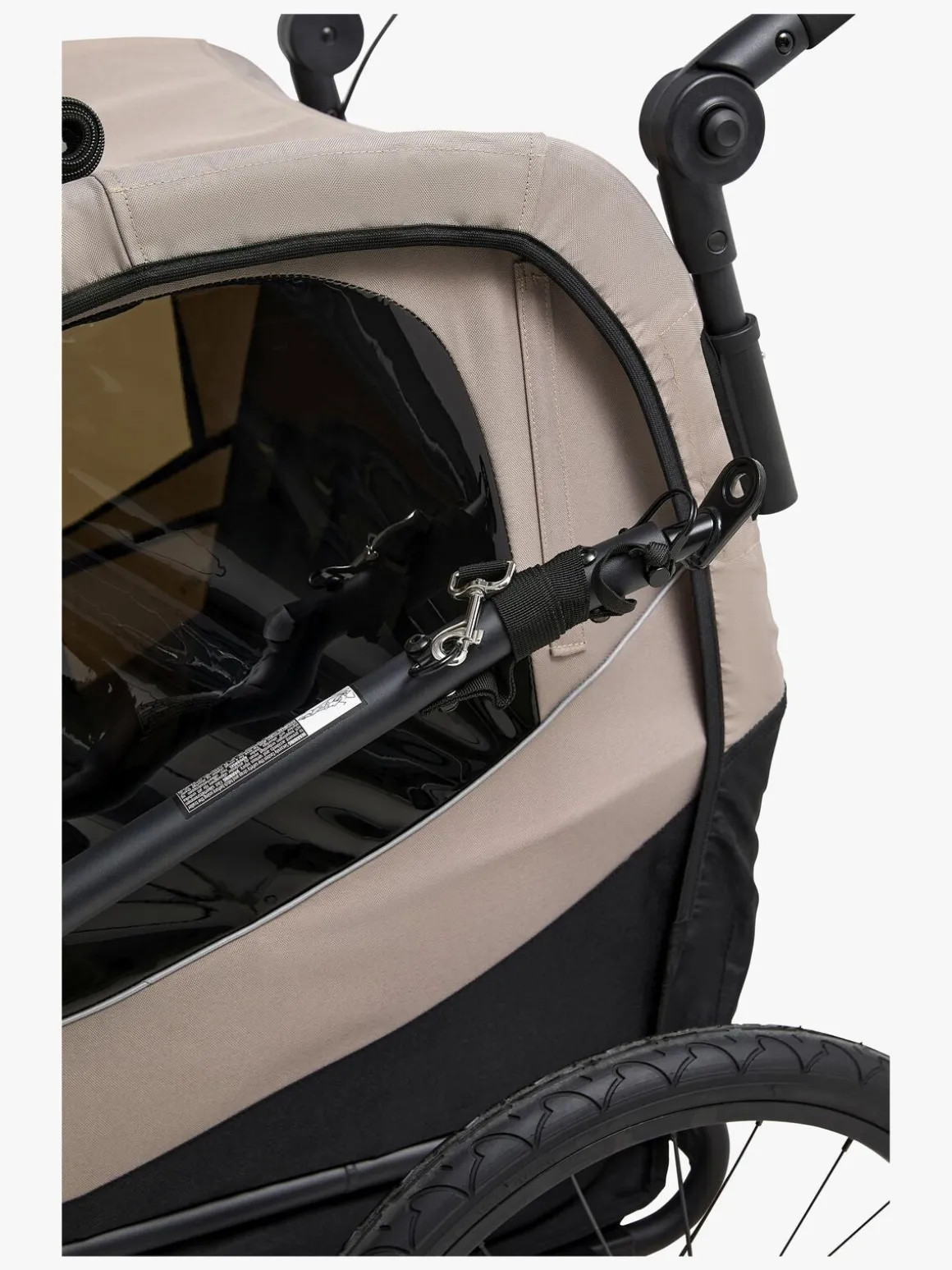 Beemoo Activity Sport Lite Cykelanhænger, Beige