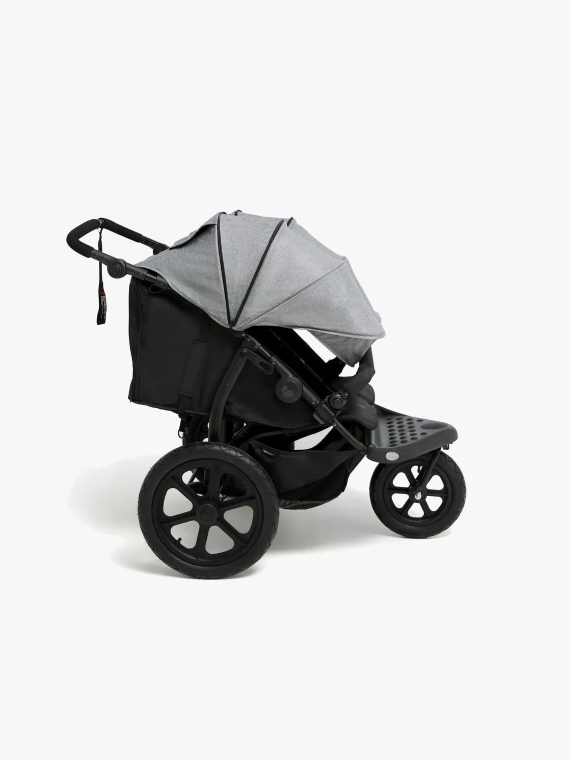 Beemoo Activity Twin Søskendevogn, Black/Dark Grey