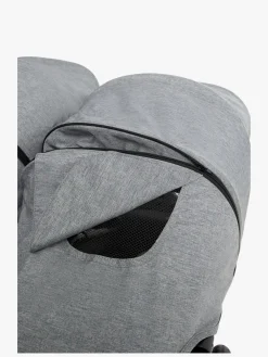 Beemoo Activity Twin Søskendevogn, Black/Dark Grey