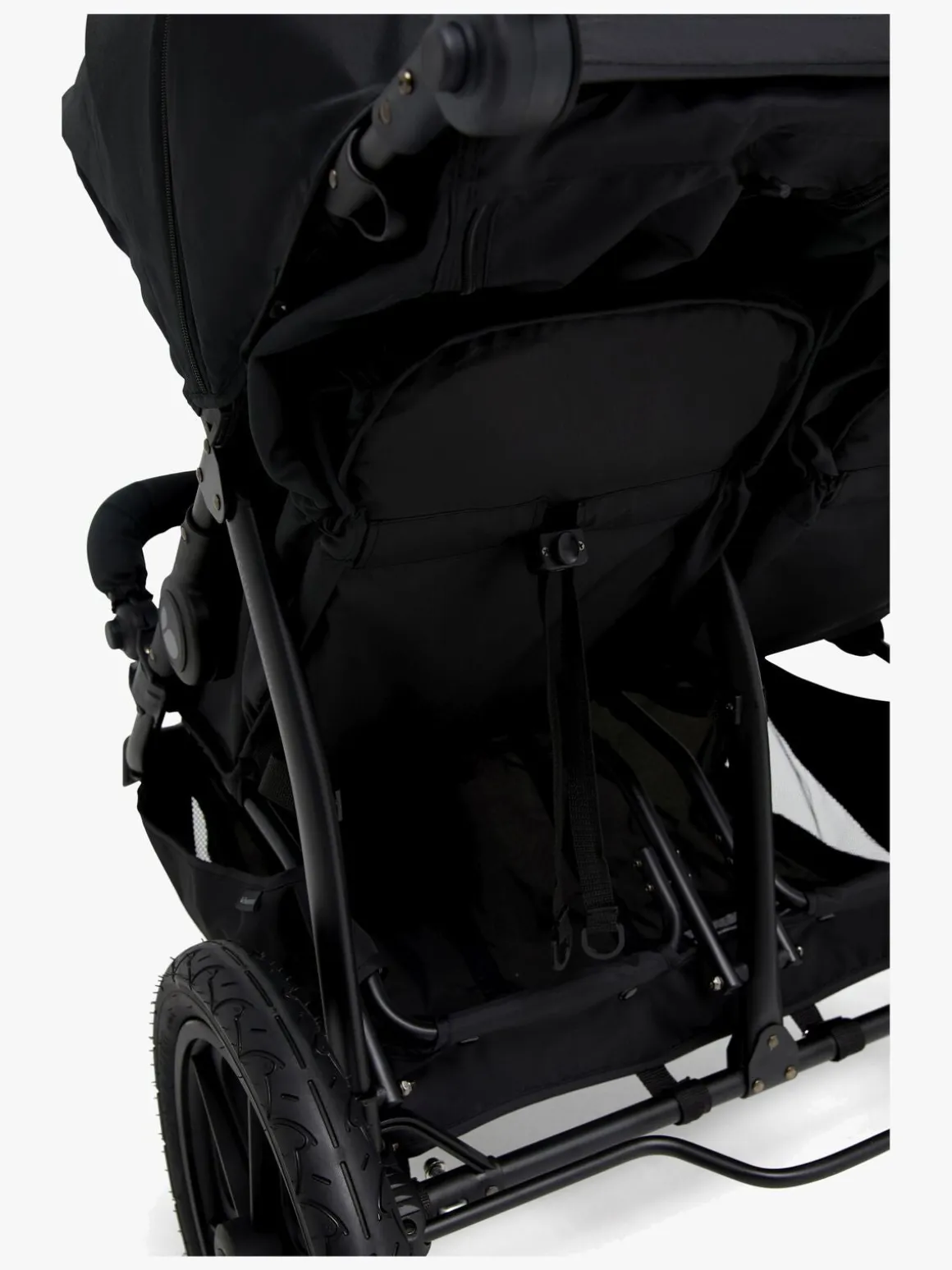 Beemoo Activity Twin Søskendevogn, Black