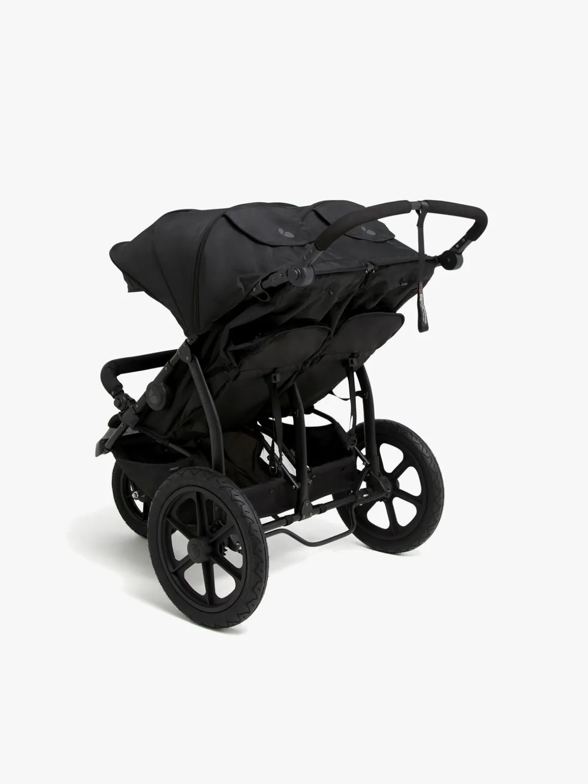 Beemoo Activity Twin Søskendevogn, Black