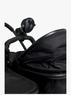 Beemoo Barnevognsventilator, Black/Grey