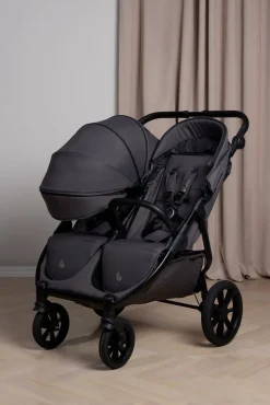 Beemoo BFF60 2 Søskendevogn, Fog Grey