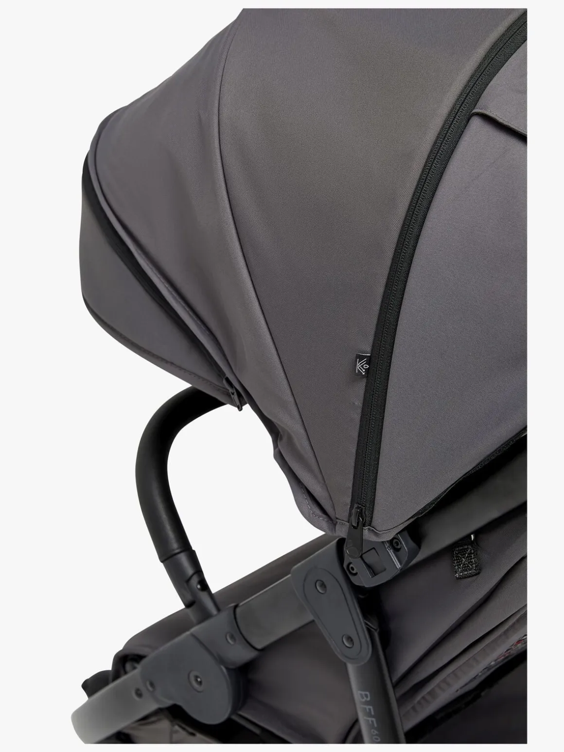 Beemoo BFF60 2 Søskendevogn, Fog Grey