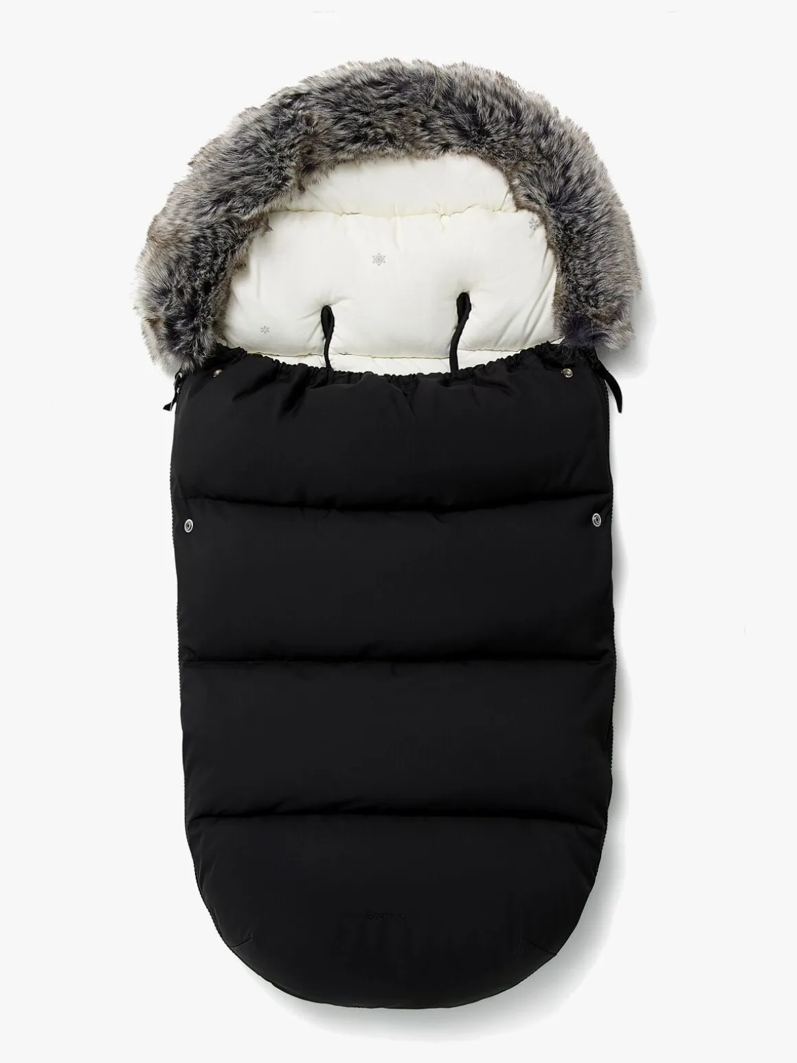 Beemoo Brisk Vinterkørepose, Black/Snowflake