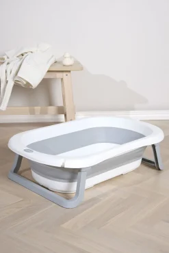 Beemoo CARE Assist Sammenfoldeligt Badekar, White/Grey