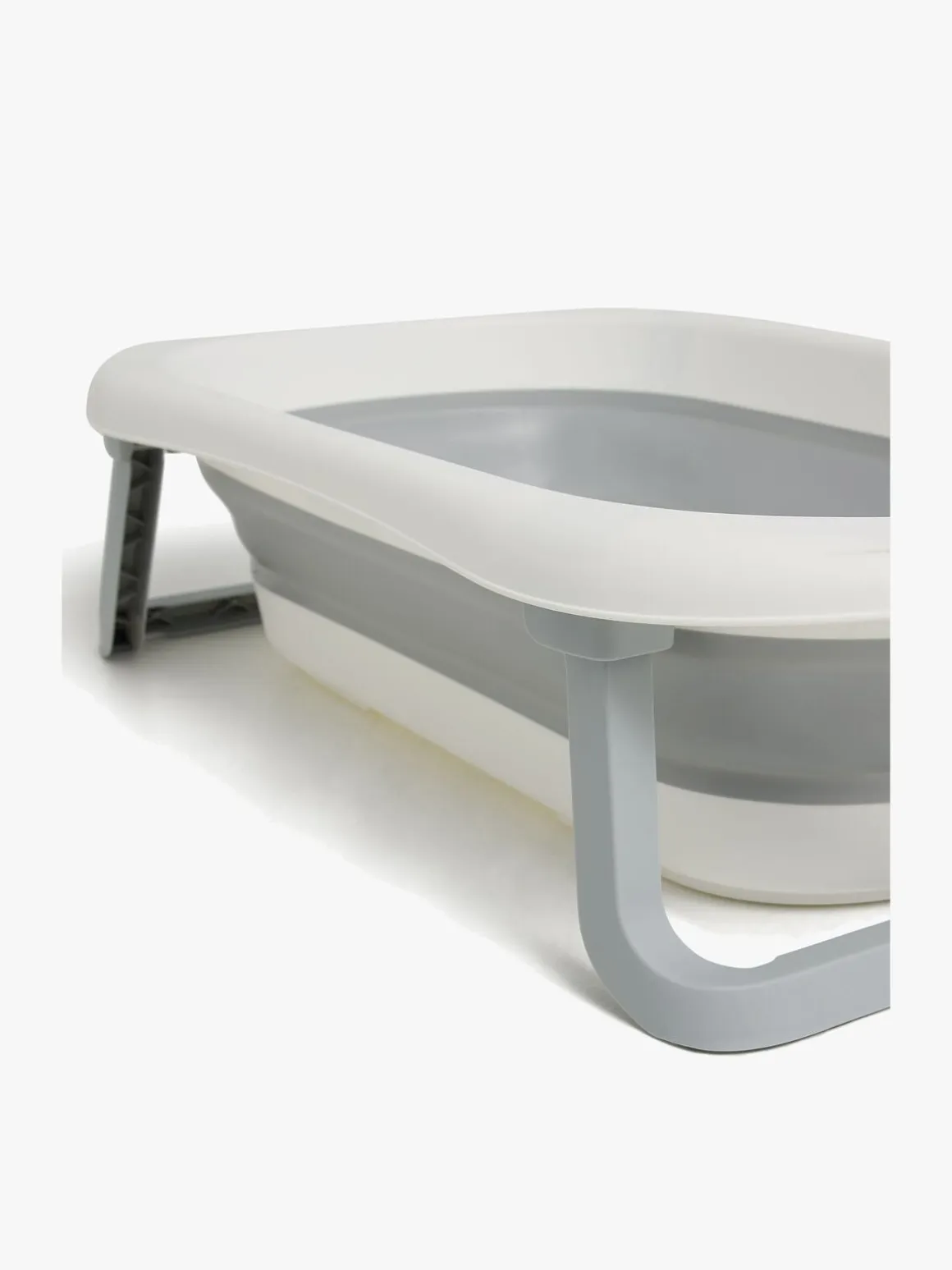Beemoo CARE Assist Sammenfoldeligt Badekar, White/Grey