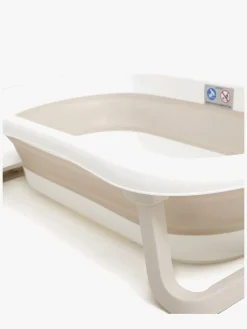 Beemoo CARE Assist Sammenfoldeligt Badekar, White/Beige