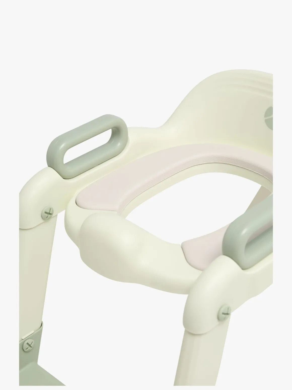Beemoo CARE Assist Toiletsæde med Stige, Soft Green