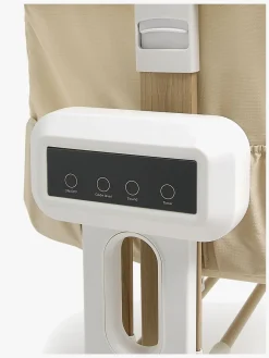 Beemoo CARE AutoMotion Bedside Crib, Beige/Wood