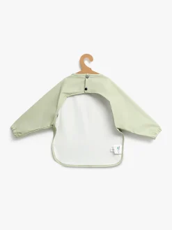 Beemoo CARE Bib  Langærmet Hagesmæk, Soft Green