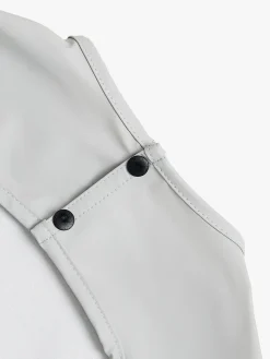 Beemoo CARE Bib  Langærmet Hagesmæk, Light Grey
